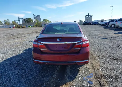 2017 Honda Accord Hybrid Touring from USA, damaged, VIN JHMCR6F77HC022435